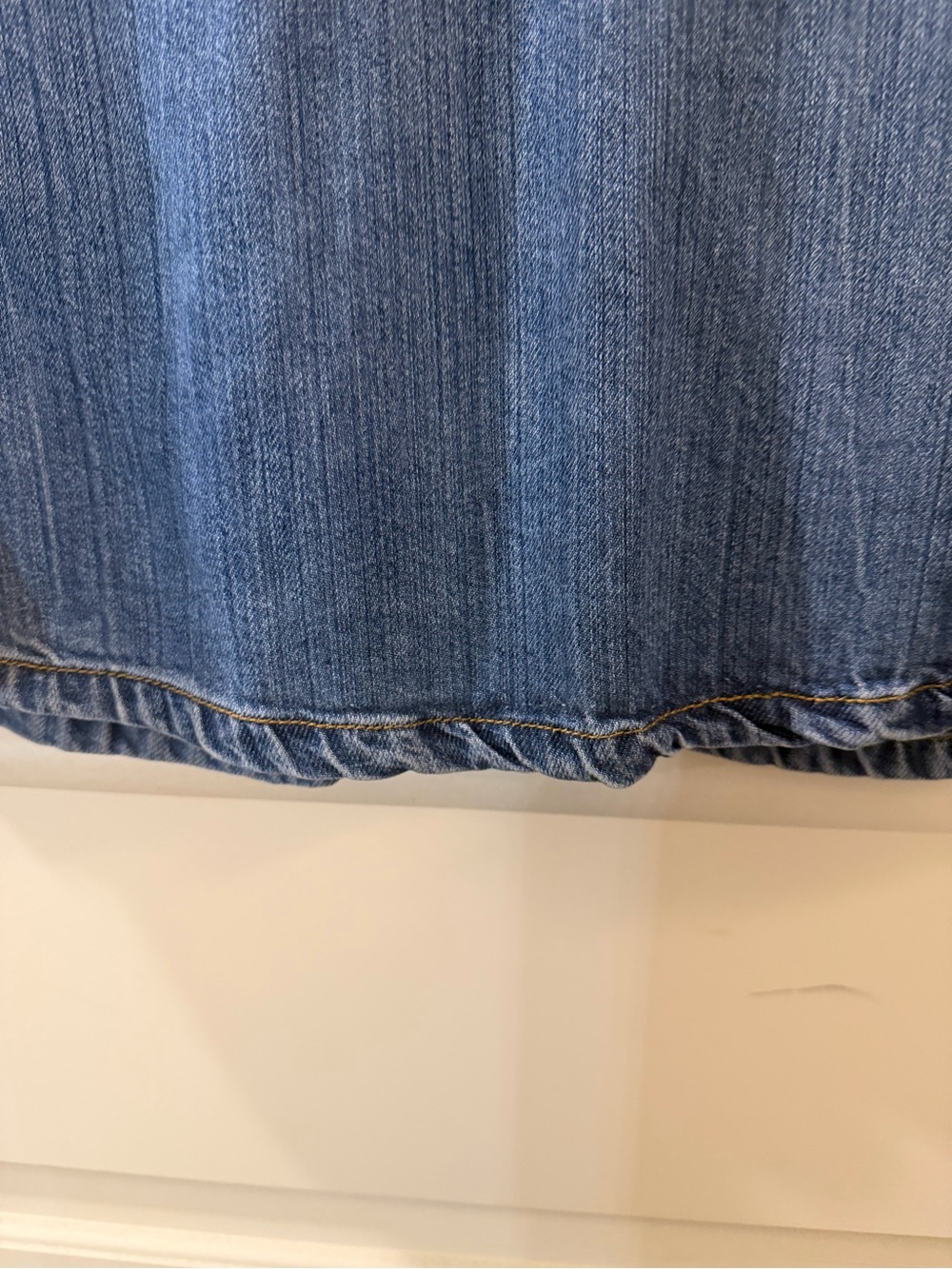 KUT from the Kloth brand size L Blue denim shirt/jacket - Picture 14 of 14